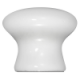 Laurey 01642 White Porcelain Cabinet Knob