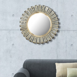 Bain Signature Romana Mirror With Silver Dectorative Frame