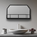Bain Signature Calvin Rectangular Mirror with Built-in Shelf