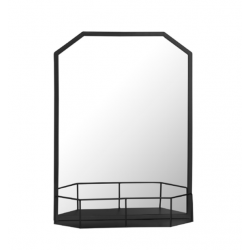 Bain Signature Aureila Rectangular Mirror with Built-in Shelf