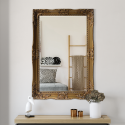 Bain Signature Evan Rectangualr Wood Decorative Mirror