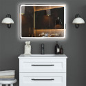 Bain Signature Cordoba Rectangular LED Decorative Lighted Mirror