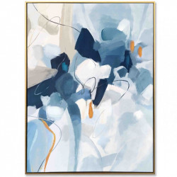 Bain Signature Vosa Canvas Print with Gold Frame