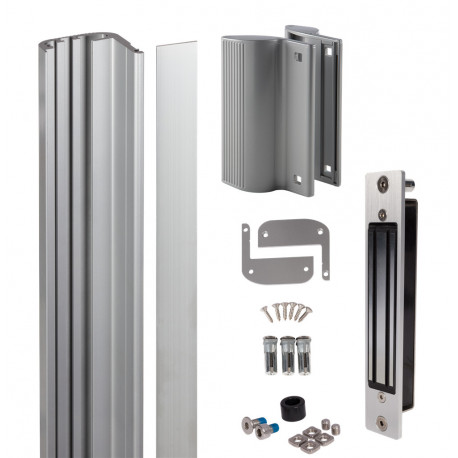 Locinox N-LINE-B-MAG-KIT Set w/ N-LINE-B-MAG, 2x MAGUNIT & 3006PULL