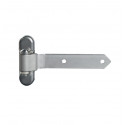 Locinox 3DW-HDG 180 Deg. 3-Way Adjustable Strap Hinge, Hot-Dip Galvanised Steel, 2-Pcs.