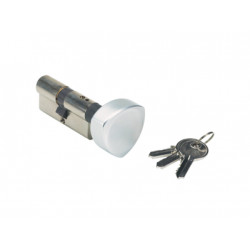 Locinox 3012-60-KNOB 60 mm Europrofile Cylinder w/ Three Keys