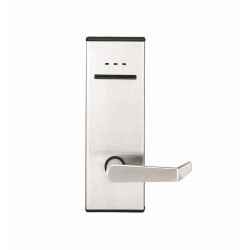 Kaba Multihousing MT Magstripe Lock, Mechanical Key Override, No Offset