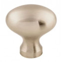 Top Knob M750 Oil Rubbed Egg Knob, 1-1/4" L x 1-1/4" H, Oil Rubbed Bronze