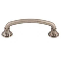 Top Knob M96 Edwardian Lund Pull, 4" Center to Center Length