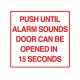 RCI BC1 Series Building Code Signs