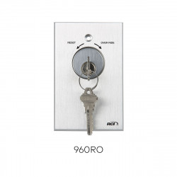 RCI 960RO-MOMO Tamper-Resistant Keyswitch with Reset/Override