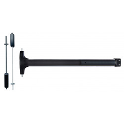 Detex V50xNS Series Narrow Stile Surface Vertical Rod Exit Device (For Narrow Stile Doors)