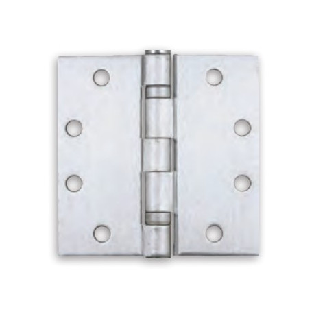 Delaney CH/CN4 Commercial 4"X4" Sq. Ball Bearing Hinge, Pair of 2