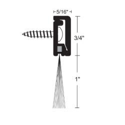 NGP 674 Concealed Fastener w/ Nylon Brush Sweep