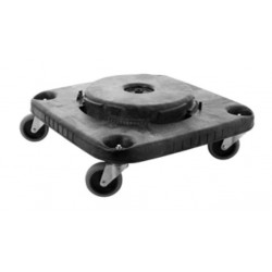 Rubbermaid Commercial Products FG353000BLA Brute Square Dolly For Brute Square Containers