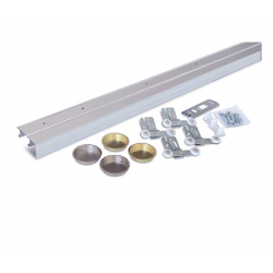 NGP SLAL-75-BPF Aluminum By-Pass Side Mount Track System with Fascia