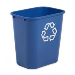 Rubbermaid Commercial Products FG295 Deskside Recycling Container