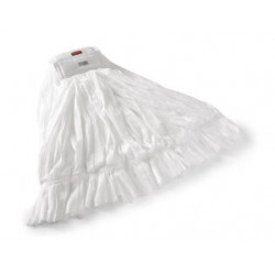 Rubbermaid Commercial Products 202550 Disposable Wet Mops, 5" Headband, White