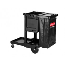 Rubbermaid Commercial Products FG617388 Traditional Janitorial Cleaning Cart