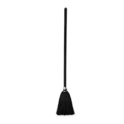 Rubbermaid Commercial Products FG253600BLA Executive Series Lobby Broom, Wood Handle, Black