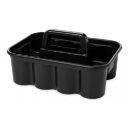 Rubbermaid Commercial Products FG315488BLA Deluxe Carry Caddy, Black