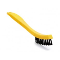 Rubbermaid Commercial Products FG9B5600BLA 8.5" Tile and Grout Scrub Brush, Plastic Bristles, Black
