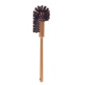 Rubbermaid Commercial Products FG632000BRN 17" Toilet Bowl Brush With Plastic Handle, Polypropylene Fill, Brown