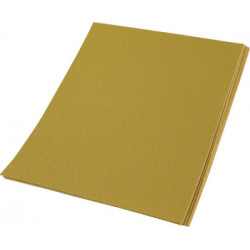 Hafele 005.32. Aluminum Oxide Abrasive Paper, 9' x 11' Sheets