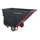 Rubbermaid Commercial Products FG1 Brute Rotomolded Tilt Truck, Heavy Duty, Black
