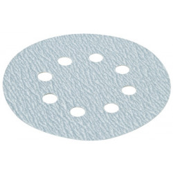 Hafele 005.33. Abrasive Disc, Hook-N-Loop 5", Silicon Carbide, 8 Holes