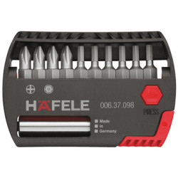 Hafele 006.37.098 Mini Bit Check-With Mag Bit Holder Torx/PH