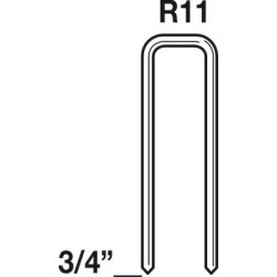 Hafele 006.50. 3/16" Crown Medium Wire Staple, 19 Gauge