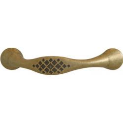 Hafele 110.93. Handle Barcelona Zinc Antique Brass M4