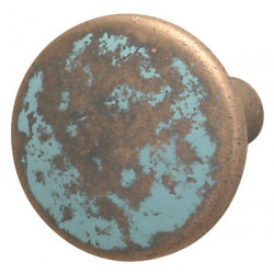 Hafele 491.53.540 Knob Capital Rustic Copper M4 37MM