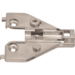Hafele 315.99. Mounting Plate, Face Frame, for Clip-On Hinges