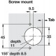 Hafele 329 Concealed Hinge, Salice Push, 155D/165D, Full Overlay