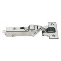 Hafele 348.31. Concealed Hinge, Grass Tiomos, 110D Half Overlay/Twin Mounting, Steel, Nickel-Plated