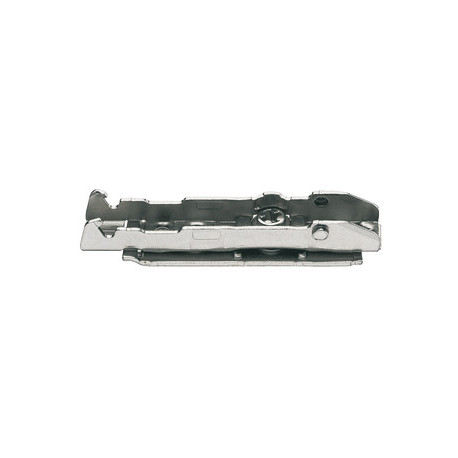 Hafele 348.38. Straight Baseplate, Grass Tiomos 2-Point Fixing with Wood Screws