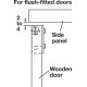 Hafele 361.42.293 Hinge, for Wood Doors and Lids