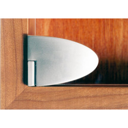 Hafele 361.81.900 Top and Bottom Door Hinge, for Inset Glass Door