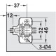 Hafele 407.34.710 Mounting Plate Steel