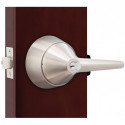 Cal Royal LRC40 US32D MK Heavy Duty Cylindrical Lockset With Ligature Resitant Lever, Finish-Satin Stainless Steel