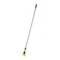 Rubbermaid Commercial Products FGH236000000 Gripper 60" Clamp-Style Wet Mop Handle, Vinyl-Coated Aluminum Handle