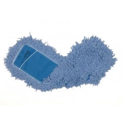 Rubbermaid Commercial Products FGJ25 Twisted-Loop Blend Dust Mop, Blue