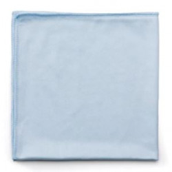 Rubbermaid Commercial Products FGQ63000BL00 Executive Series Hygen 16" x 16" Glass Microfiber Cloth, 12 Pack, Blue