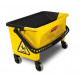 Rubbermaid Commercial Products FGQ90088YEL Hygen Down-Press Wringer Bucket, Yellow