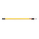 Rubbermaid Commercial Products FGQ76500YL00 Hygen 4 FT - 8 FT Quick-Connect Extension Pole, Yellow