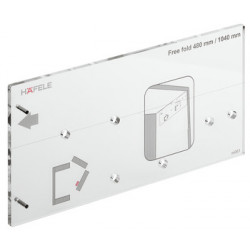 Hafele 372.37.050 Drilling Jig, for Free Fold, Side Wall