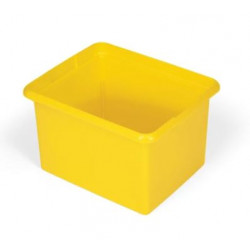 Rubbermaid Commercial Products FG9T8400YEL 30-Quart Organizing Bins, Yellow