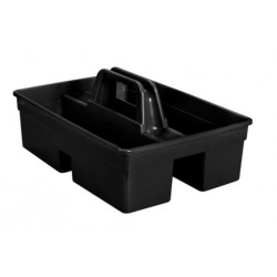 Rubbermaid Commercial Products 1880994 Executive Divided Carry Caddy, Black